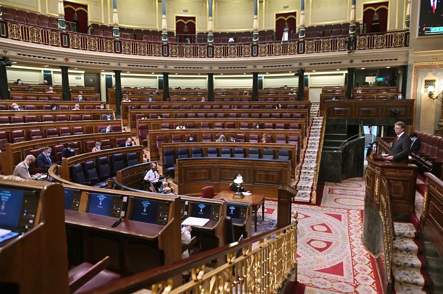 Pleno en el Congreso de los diputados