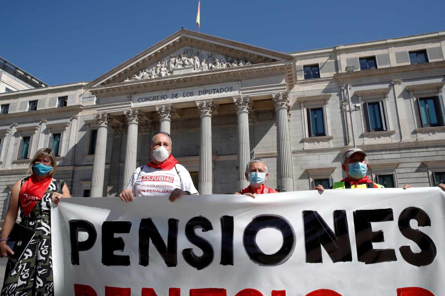 Los pensionistas se manifestarán este sábado en Madrid