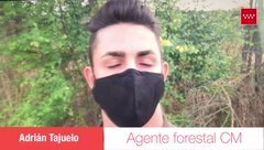 Un agente forestal salva la vida a un niño que se atragantó con una aceituna