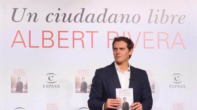 Albert Rivera, en la presentación de su libro 'Un ciudadano libre'.