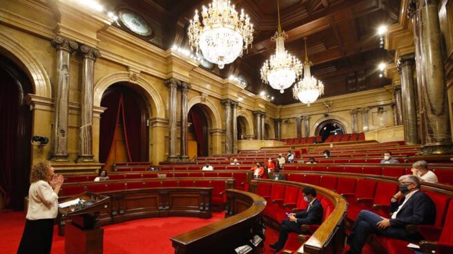 Debate en el Parlament sobre la limitación de precios del alquiler.