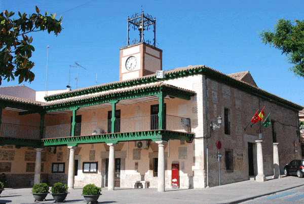 Ayuntamiento de Villa del Prado, pueblo del suroeste de la Comunidad de Madrid.