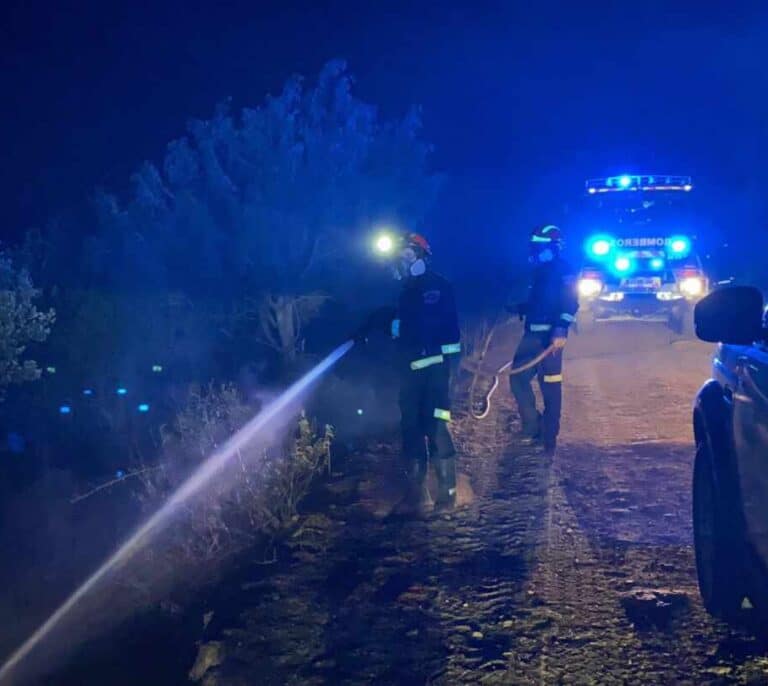 Un incendio en Torrejón del Rey (Guadalajara) provoca un fuerte olor a quemado en todo Madrid