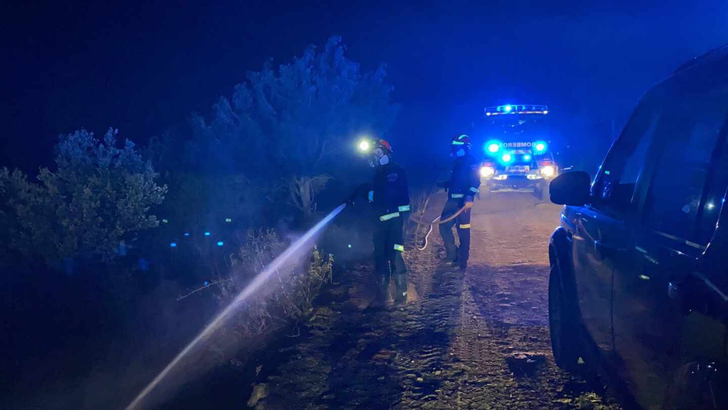 Un incendio en Torrejón del Rey (Guadalajara) provoca un fuerte olor a quemado en todo Madrid