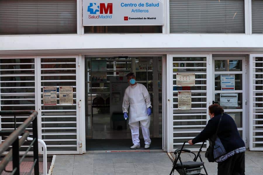 Un centro de salud en la Comunidad de Madrid.