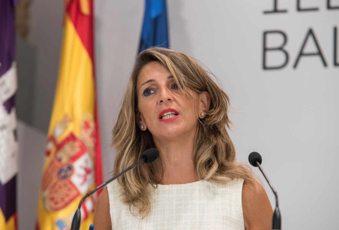 La ministra de Trabajo, Yolanda Díaz.