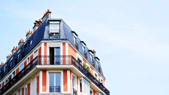 Fachada de un edificio residencial
