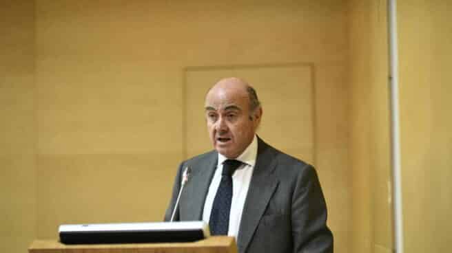 El vicepresidente del Banco Central Europeo (BCE), Luis de Guindos. El vicepresidente del Banco Central Europeo (BCE), Luis de Guindos.