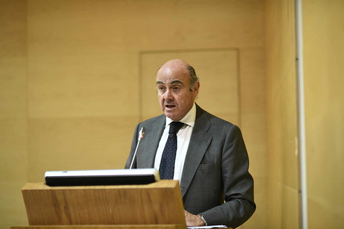 El vicepresidente del Banco Central Europeo (BCE), Luis de Guindos.