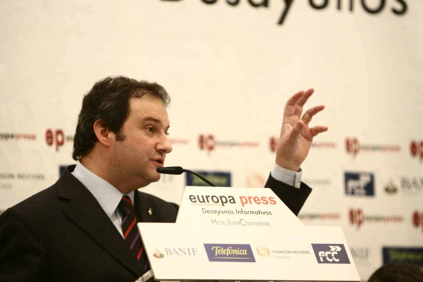 Jordi Hereu, ex alcalde de Barcelona y nuevo presidente de Hispasat.