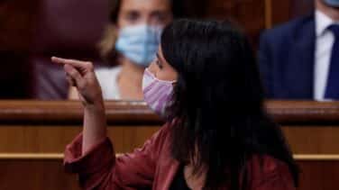 Irene Montero: "Quienes piensan que la violencia no tiene género están fuera de la ley"