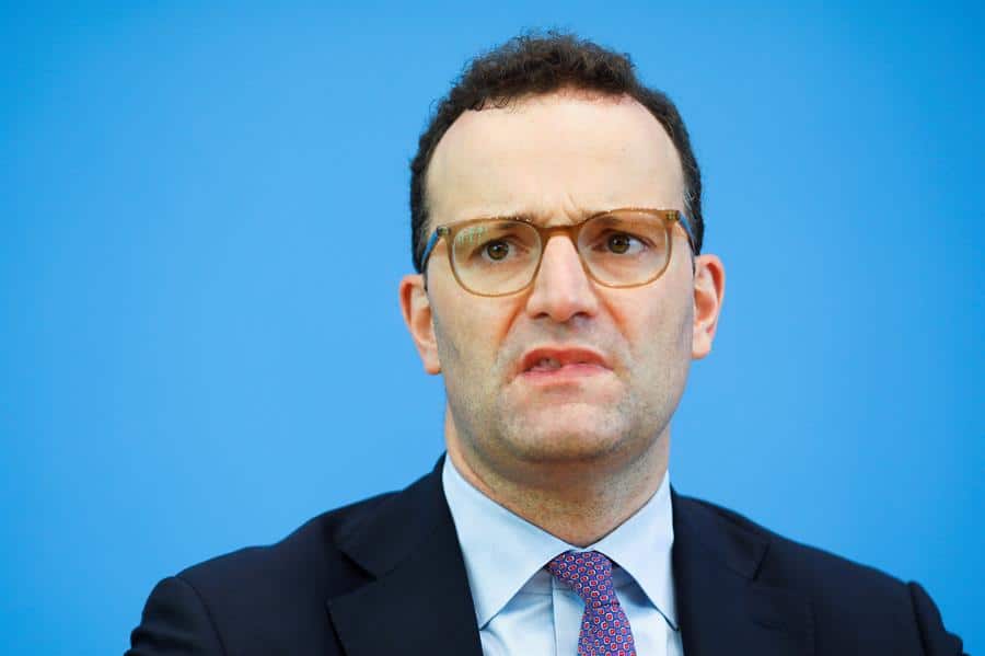 El ministro de Sanidad alemán, Jens Spahn.