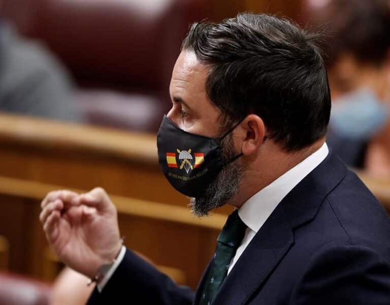 Abascal cree que el Gobierno de coalición es peor que el régimen franquista