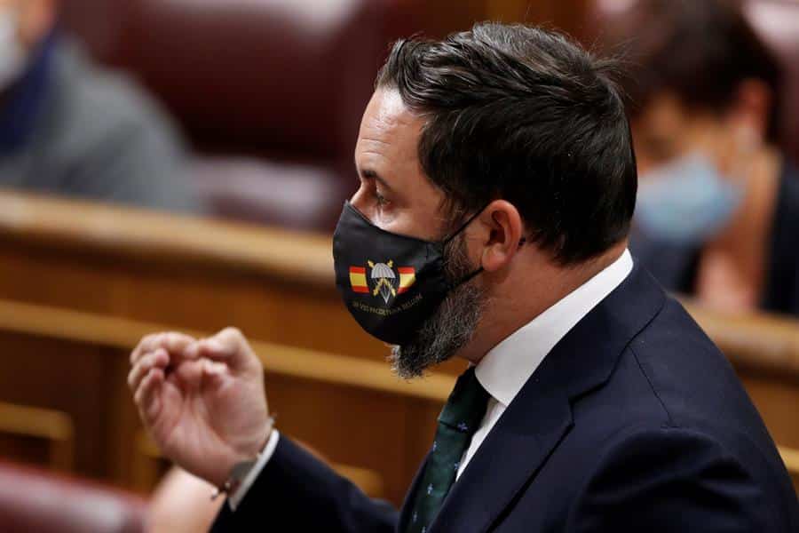 Abascal cree que el Gobierno de coalición es peor que el régimen franquista