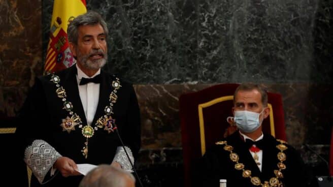 El presidente del CGPJ, Carlos Lesmes. El presidente del CGPJ, Carlos Lesmes.