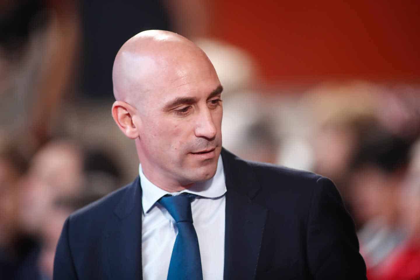 El presidente de la Real Federación Española de Fútbol, Luis Rubiales.