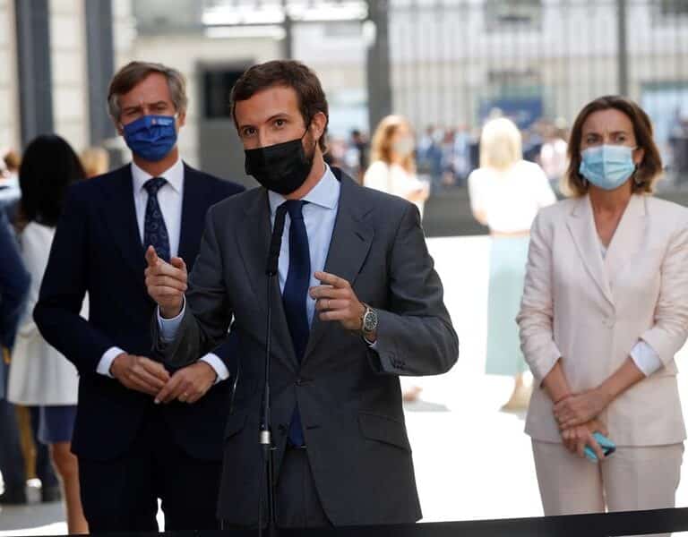 Pablo Casado, en su peor momento político