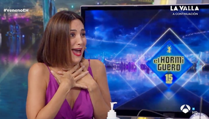 tamara falco en el hormiguero