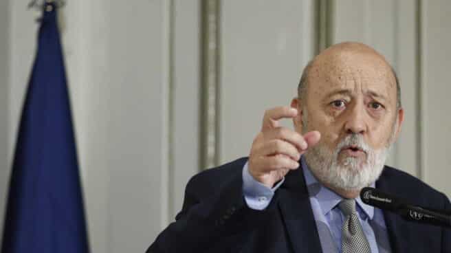 José Félix Tezanos El presidente del CIS, José Félix Tezanos, en un desayuno informativo.