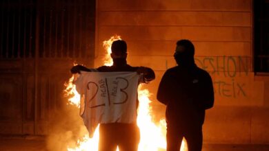 Nuevos disturbios en Barcelona en una protesta contra los desahucios