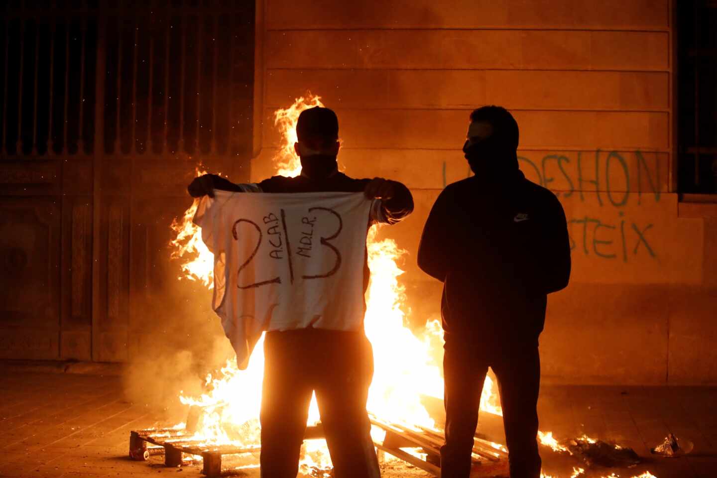 Nuevos disturbios en Barcelona en una protesta contra los desahucios