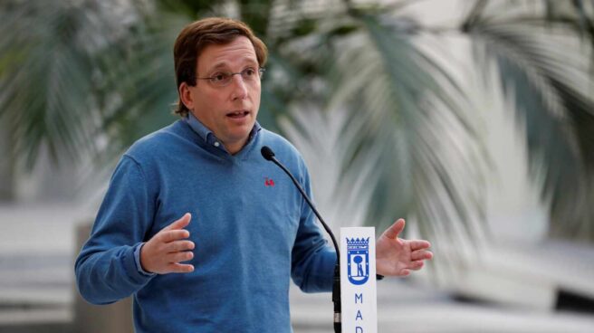 El alcalde de Madrid y portavoz del PP, José Luis Martínez-Almeida.