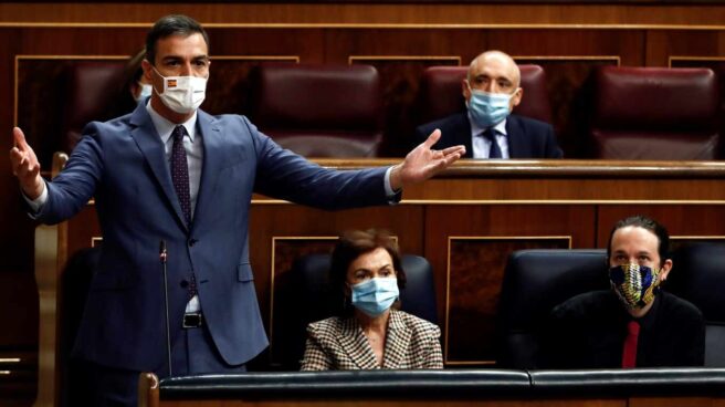 Sesión de control al Gobierno: Pedro Sánchez, en el Congreso.