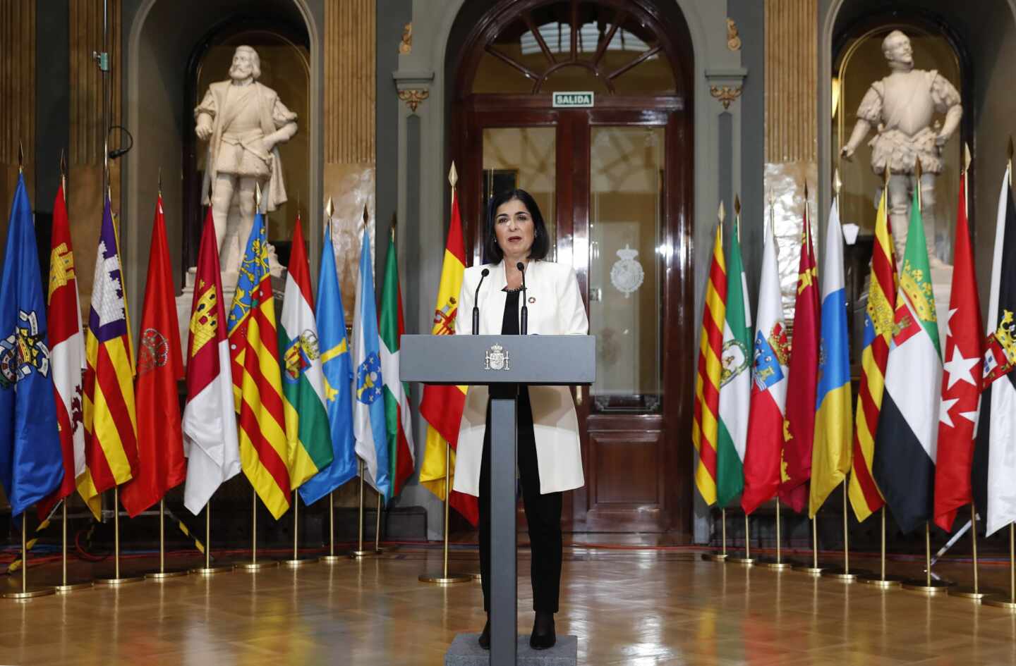 La ministra de Política Territorial y Función Pública, Carolina Darias.