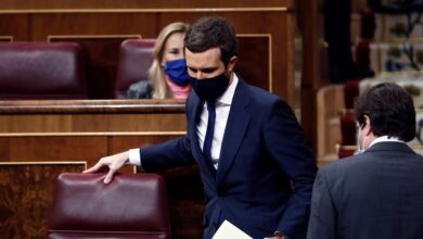 Casado votará 'no' a la moción de censura de Vox tras un durísimo ataque a Abascal