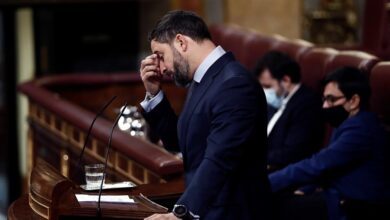 Abascal, descolocado tras el varapalo de Casado: “No me esperaba eso de usted”