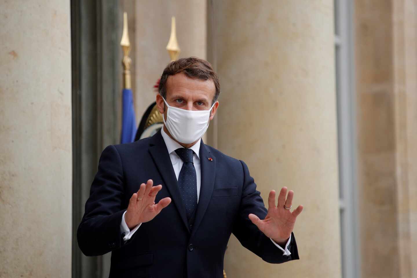 El presidente francés, Emmanuel Macron.