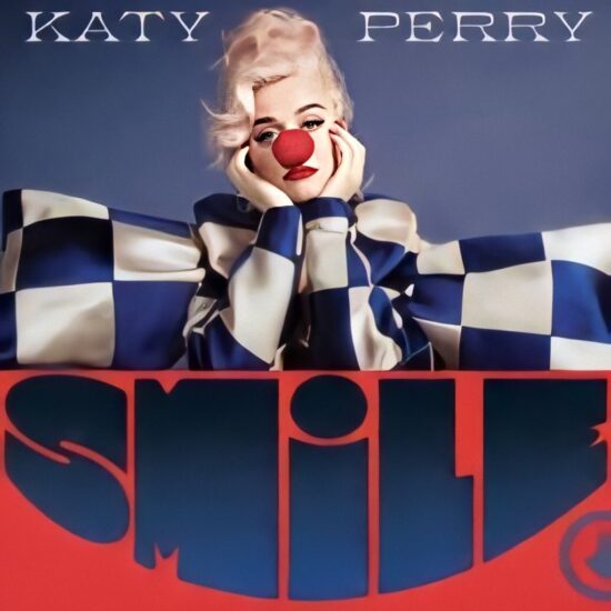 Portada de 'Smile', el último lanzamiento de Katy Perry.