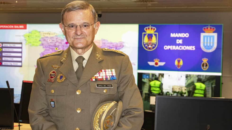 Fernando López del Pozo, teniente coronel al frente del Mando de Operaciones durante la Operación Balmis