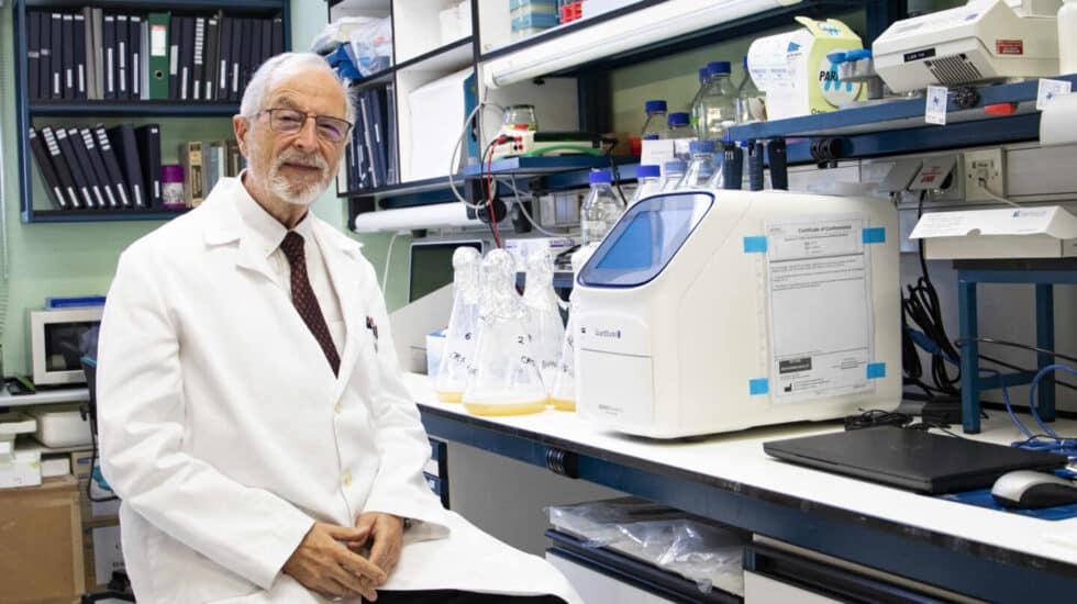 Luis Enjuanes, en el Centro Nacional de Biotecnología