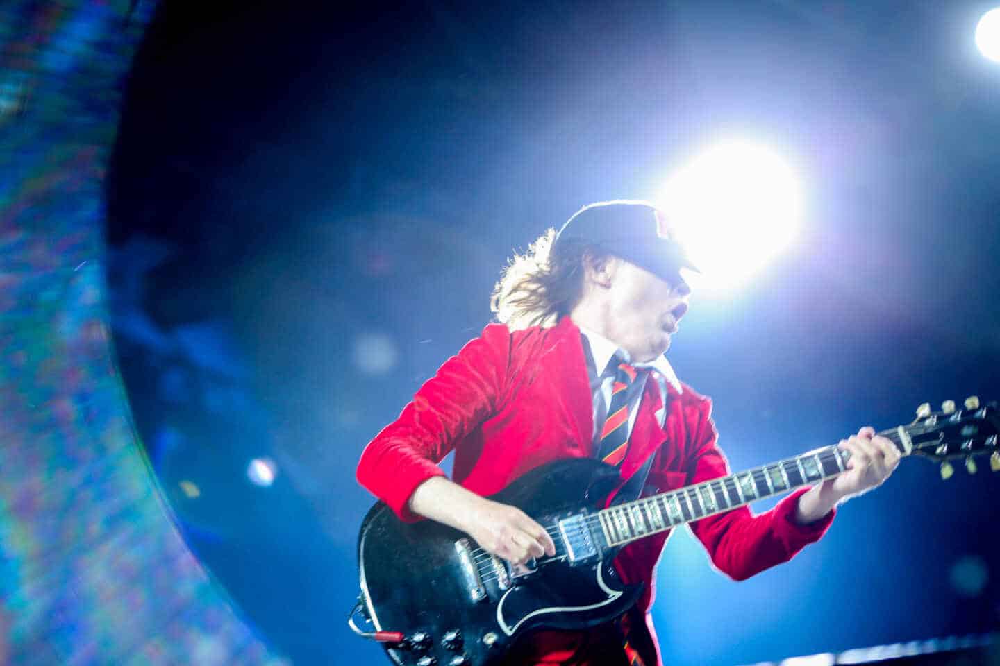 AC/DC en el concierto de Sevilla.