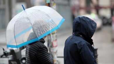 La borrasca Bárbara pone en alerta naranja a media España: lluvia y vientos de 100 km/h