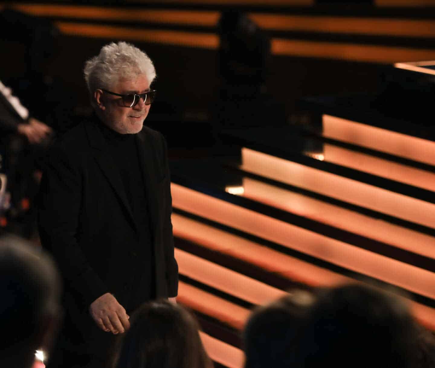 Pedro Almodóvar en los Premios Goya.