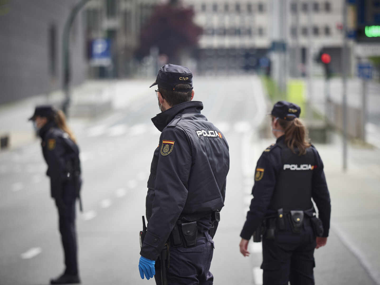 Agentes de Policía Nacional