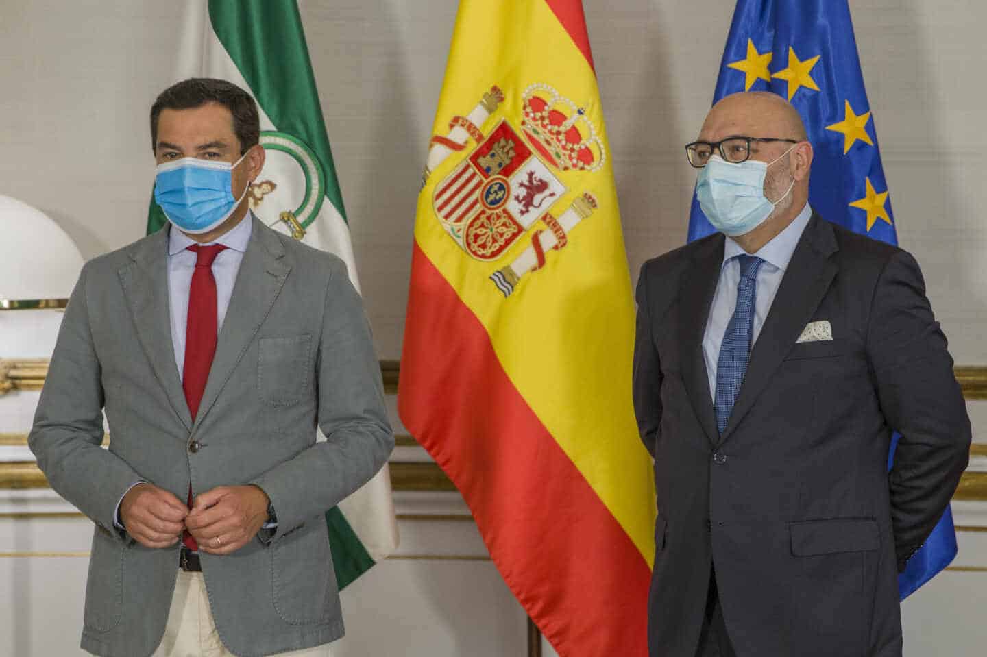 Vox suspende su apoyo a los Presupuestos andaluces tras el 'no' de Casado a la moción