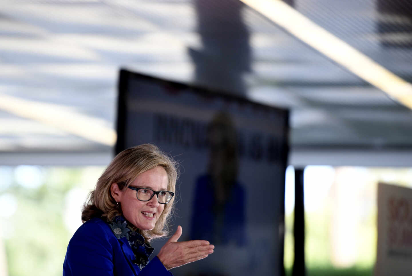 La vicepresidenta tercera y ministra de Asuntos Económicos y Transformación Digital, Nadia Calviño.