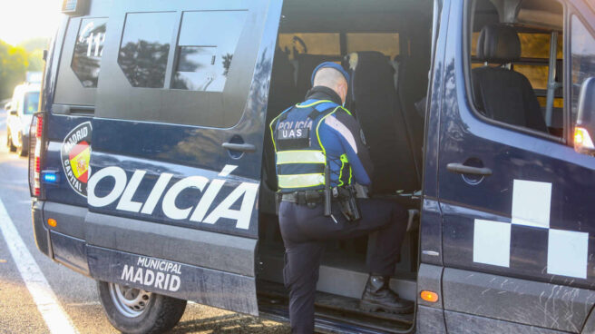 Control de la Policía Municipal de Madrid.