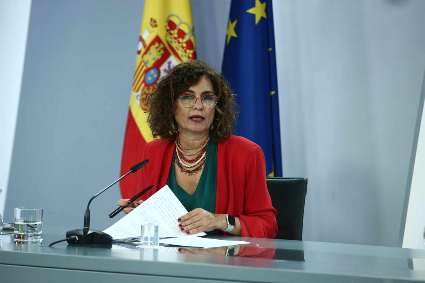 La ministra Portavoz y de Hacienda, María Jesús Montero.