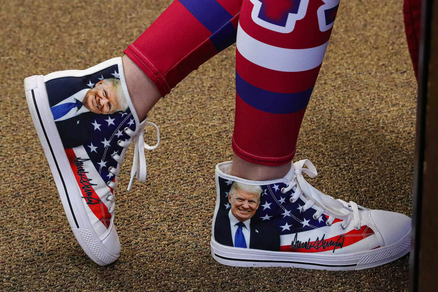 Zapatillas de Trump.