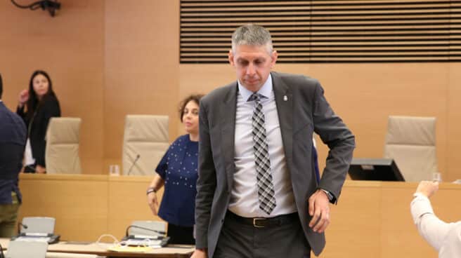El inspector Fuentes Gago, cuando declaró en el Congreso de los Diputados.