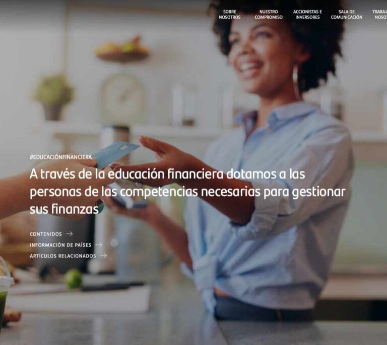 Banco Santander estrena un nuevo espacio de educación financiera online