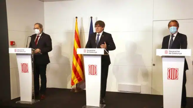 Puigdemont señala al Rey: "Durante su mandato se ha inhabilitado a todos los presidentes catalanes"