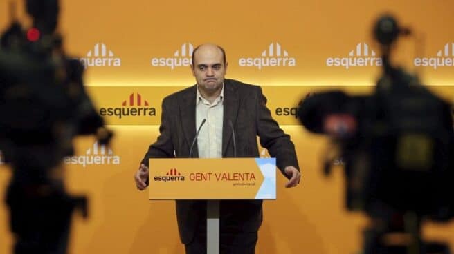 Xavier Vendrell: de preparar el 1-O a investigado por un pelotazo urbanístico Xavier Vendrell, en una comparecencia durante su etapa como dirigente de ERC.