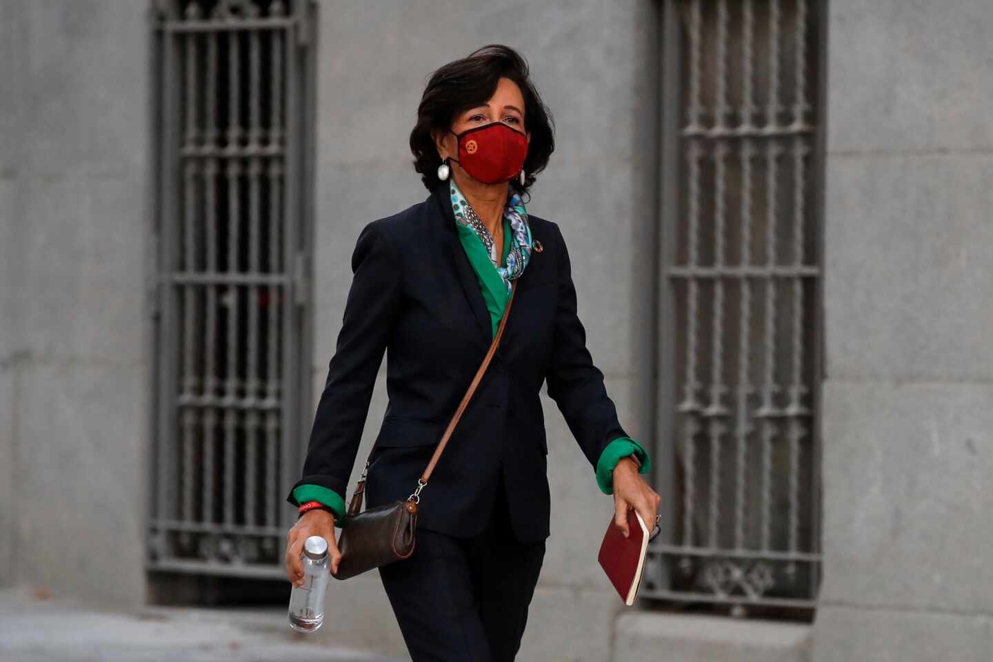 La presidenta de Santander, Ana Botín, testifica en la Audiencia Nacional.