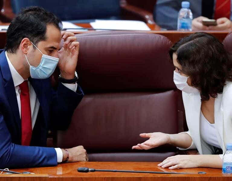 Ayuso/Aguado, la extraña pareja