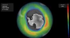 El agujero de ozono antártico de 2020, de los mayores y más profundos de los últimos años